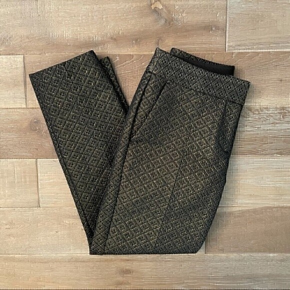 Ann Taylor Loft Marisa Metallic Pants - Picture 3 of 6